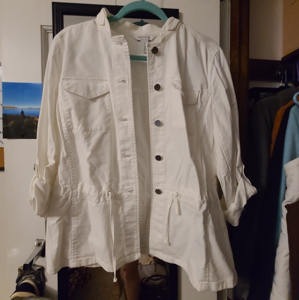 White jacket